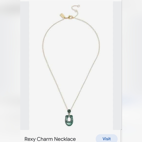 59) Faceted-C Pendant NecklaceCOACH - Picture 2 of 6